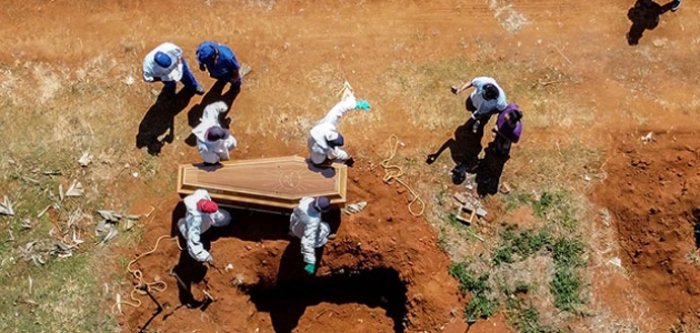 Brezilya’da Kovid-19 sebebiyle bir günde ilk kez 4 binden fazla kişi öldü