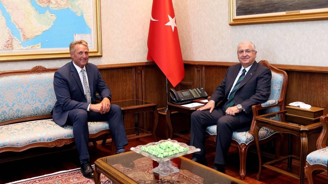 Bakan Güler, ABD’nin Ankara Büyükelçisi Flake’i kabul etti