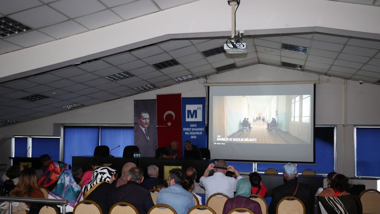 Konya Büyükşehir'den görme engelliler için sesli betimlemeli film etkinliği