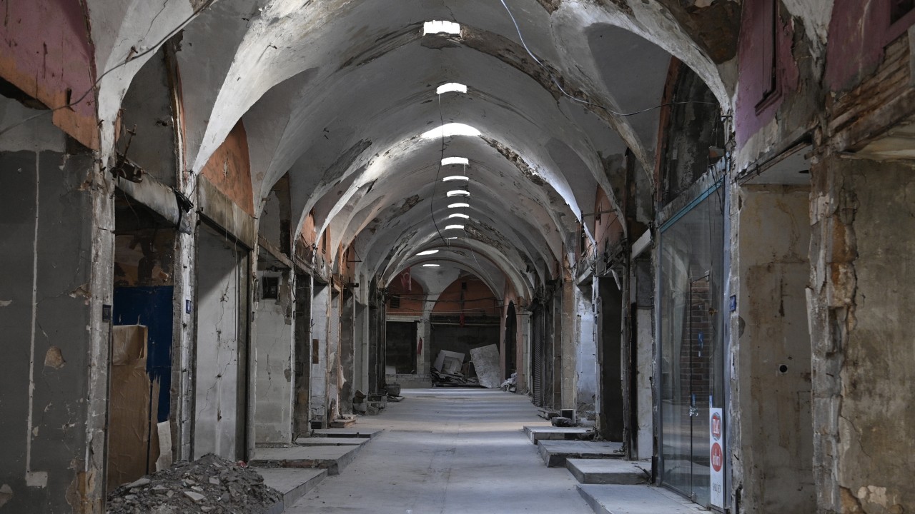 Kahramanmaraş'ta tarihi Kapalı Çarşı’da restorasyon; maliyet 1 milyar TL'yi aşıyor